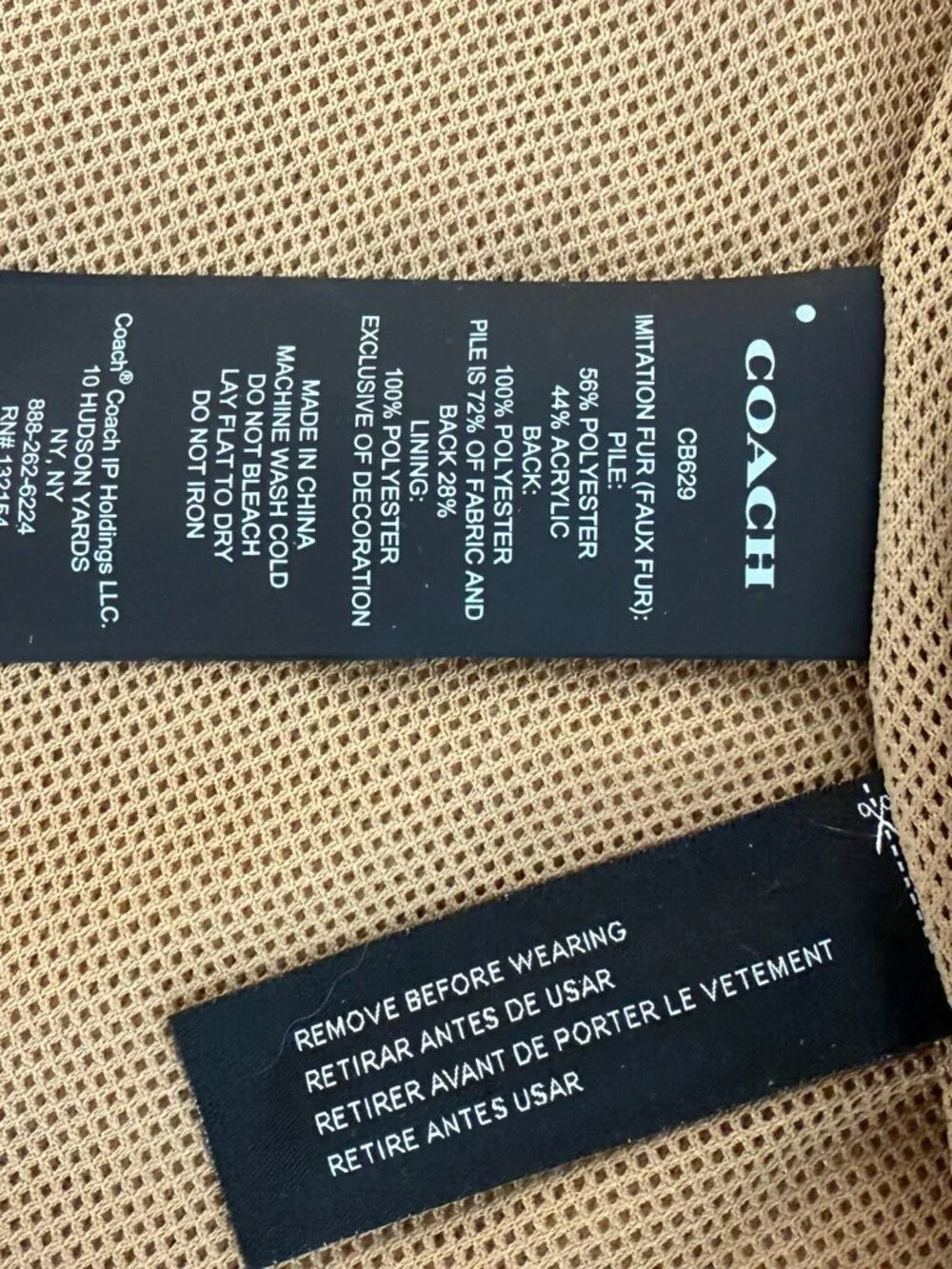Tonal sherpa zip up - Brand New, Never Worn